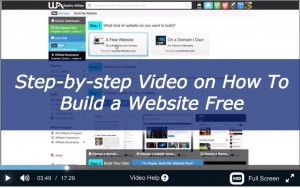 Build a WordPress website free in one minute