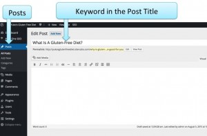 Seo tip Keyword in the title