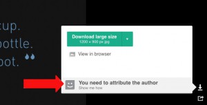 free images - attribution to the source