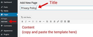 how to organize a website