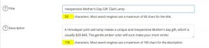 Do SEO your website Meta title and description